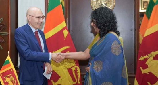 වෝල්කර් ටර්ක්, අගමැති හරිනි හමුවෙයි...
